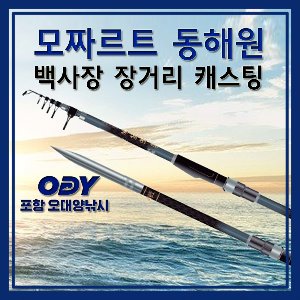 모짜르트 동해원 해안 백사장 장거리캐스팅 포항-오대양